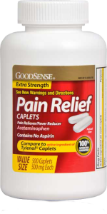 acetaminophen pain reliever