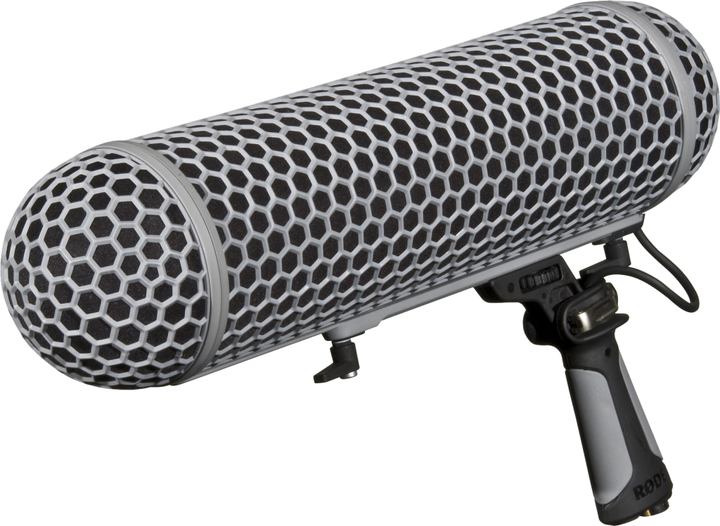 "Blimp" microphone cover to reduce wind noise